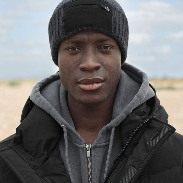 Zip patch beanie Thumbnail