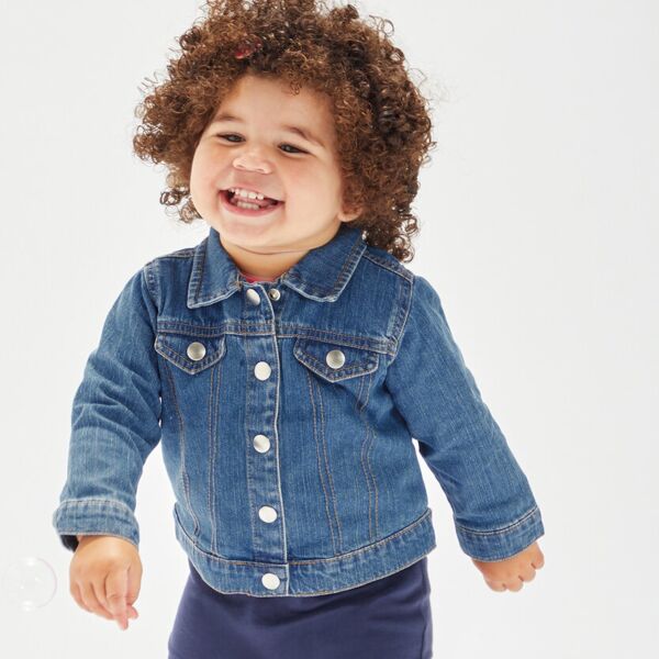 Baby Rocks denim jacket Thumbnail