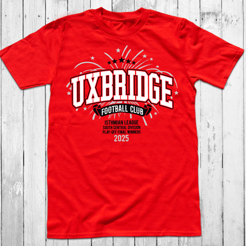 Uxbridge FC - Play Off Final Winners 2025 T-shirt 2 Thumbnail