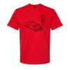 Softstyle™ midweight adult t-shirt Thumbnail