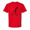 Softstyle™ midweight adult t-shirt Thumbnail