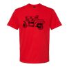 Softstyle™ midweight adult t-shirt Thumbnail