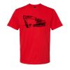 Softstyle™ midweight adult t-shirt Thumbnail