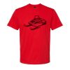 Softstyle™ midweight adult t-shirt Thumbnail