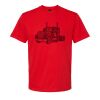 Softstyle™ midweight adult t-shirt Thumbnail