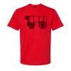 Softstyle™ midweight adult t-shirt Thumbnail