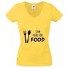 Lady-fit Valueweight V-Neck T-Shirt Thumbnail